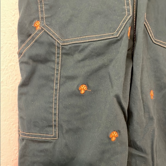 Urban Outfitters Mushroom Green Wide Leg Pants - Picture 6 of 6